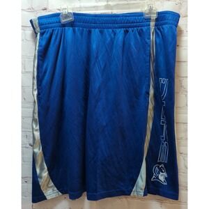 Duke University Blue Devils NC men's athletic shorts Large L NO DRAWSTRING